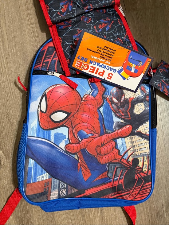 Bioworld Other - Spider-Man Backpack 5 piece set
